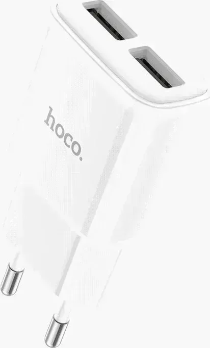 Сетевой адаптер HOCO (6931474749499) C88A Star round dual port (белый)