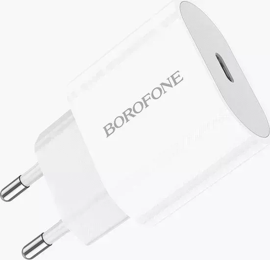 Сетевой адаптер BOROFONE (6974443381139) BA61A Origin Port Type C (белый)