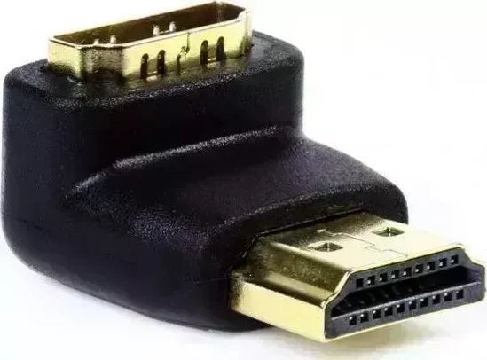 Кабель SMARTBUY A111 адаптер HDMI M-F угловой разъем , переходник