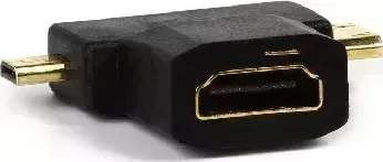 Кабель SMARTBUY A119 адаптер HDMI F-MINIHDMI M-MICROHDMI M , переходник F-MINI M-MICRO M