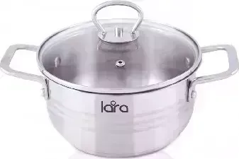 Кастрюля LARA LR02-01 STANDART 1,8л Посуда