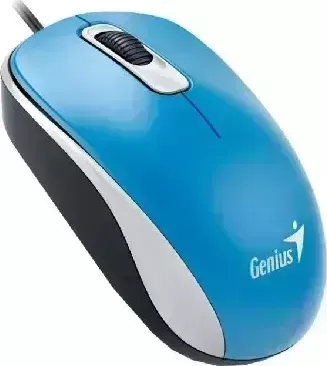 Мышь компьютерная GENIUS (31010116103) DX-110 (USB) синий