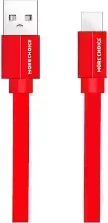 Кабель MORE CHOICE (4627151194547) K20a USB (m)-Type-C (m) 1.0м - красный