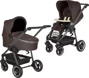 Коляска 2 в 1 Teutonia 2 в 1 Bliss Graphite 6045 Honeycomb