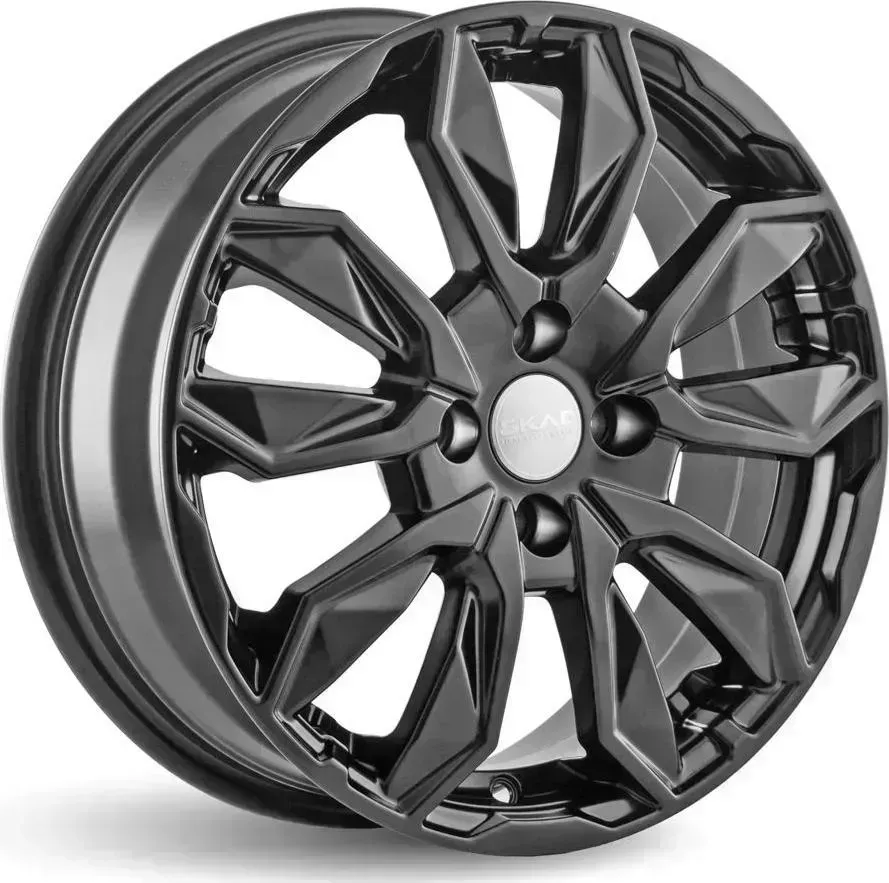Диск автомобильный СКАД Сочи6,0\R16 4*100 ET50d60,1Черный-бархат[] Диски 6,0//R16