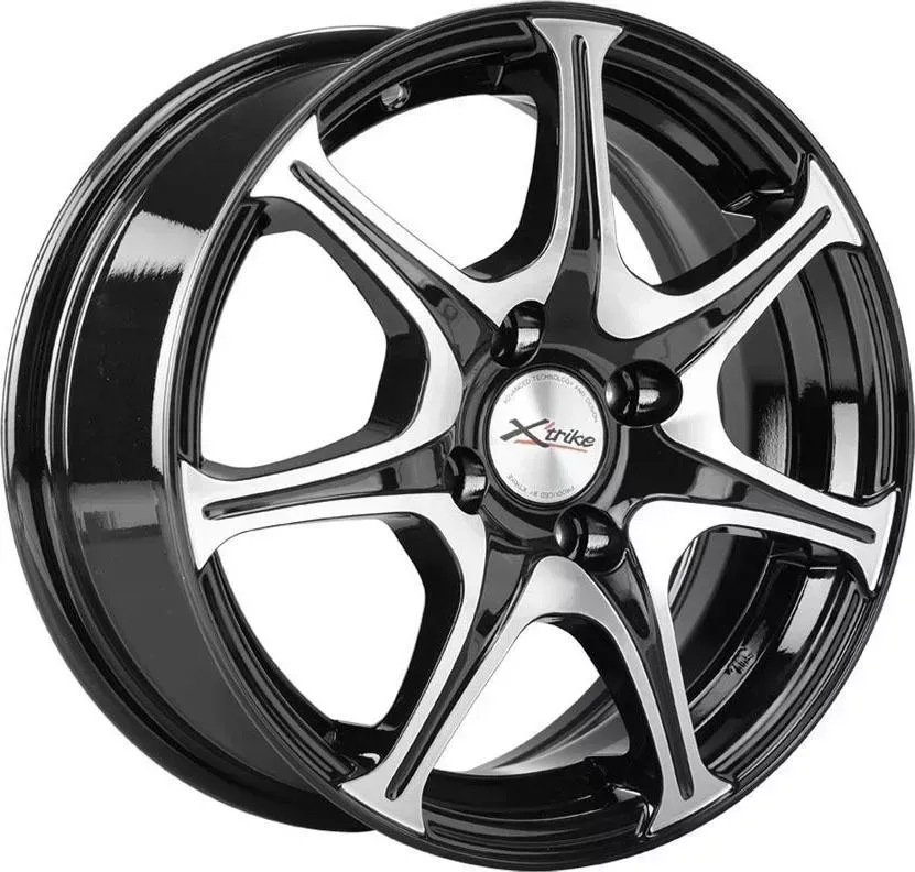 Диск автомобильный X'trike X-1106,0\R14 4*98 ET35d58,5BK/FP[] Диски 6,0//R14