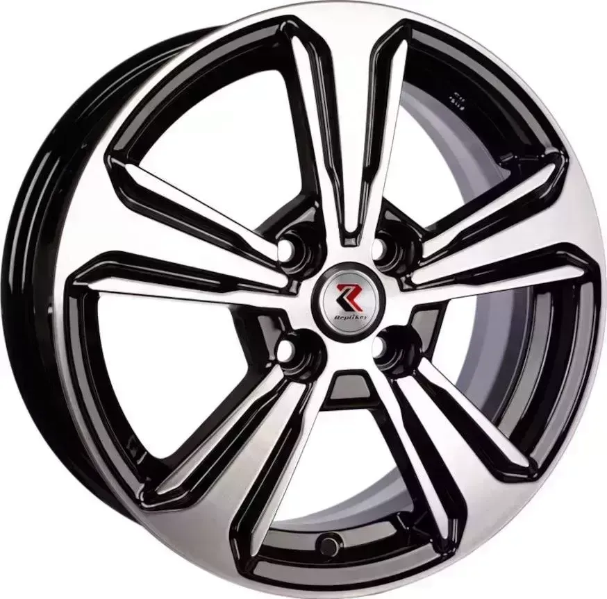 Диск автомобильный RЕPLIKEY Rio/Solaris (K111)6,0\R15 4*100 ET48d54,1BK/FP[] Диски 6,0//R15
