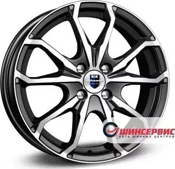 Диск автомобильный КиК Brent R16 / 6.0J PCD 4x98.00 ET 35.00 ЦО 58.60