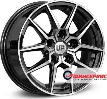 Диск автомобильный Wheels UP Up117 R15 / 6.5J PCD 5x100 ET 45.00 ЦО 67.10