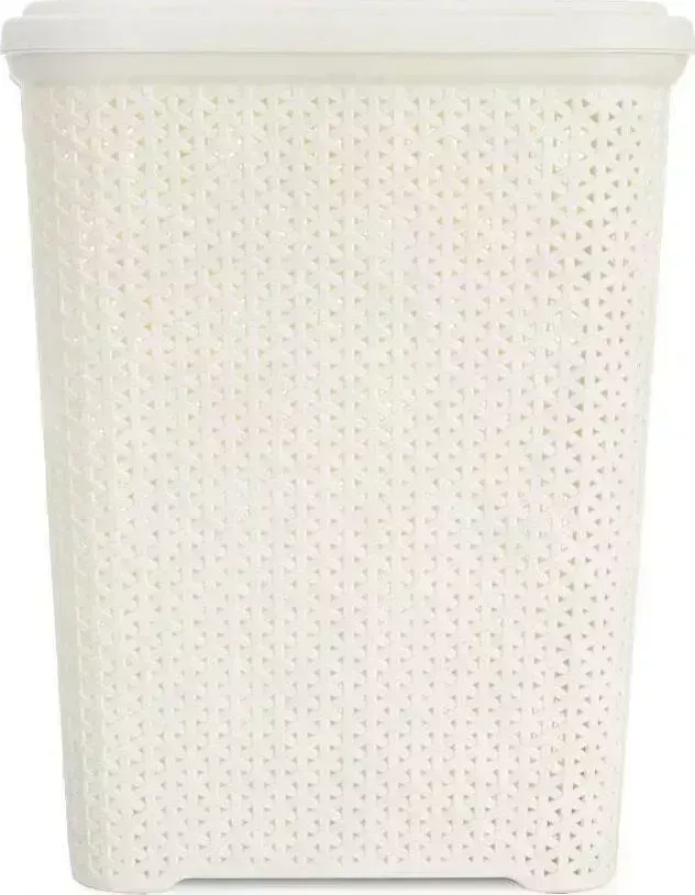 Корзина HOBBY LIFE HL081106IV RATTAN слоновая кость 55л