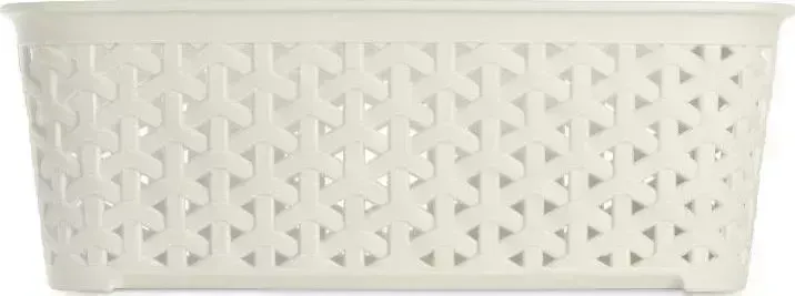 Корзина HOBBY LIFE HL041251IV RATTAN слоновая кость 19.5х26х9см