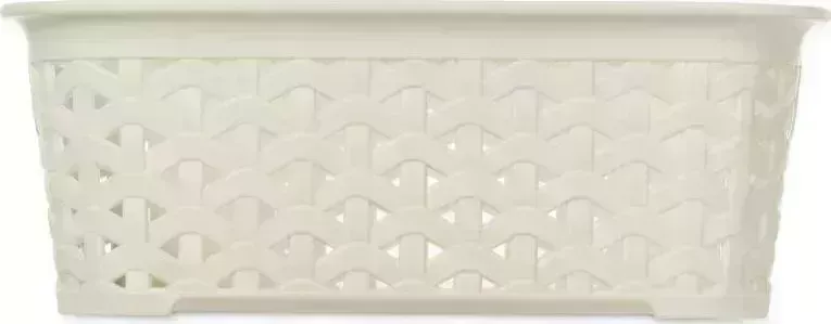 Корзина HOBBY LIFE HL041253IV RATTAN слоновая кость 14х19х7см