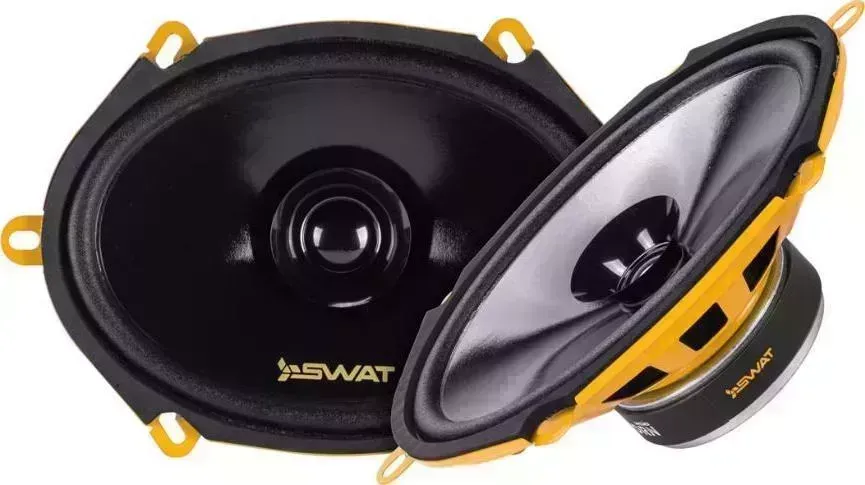 Автоакустика SWAT SP-H57V2/ 5*7 (13*18 см.), широкополосная акустика 70/280 Вт Авто-