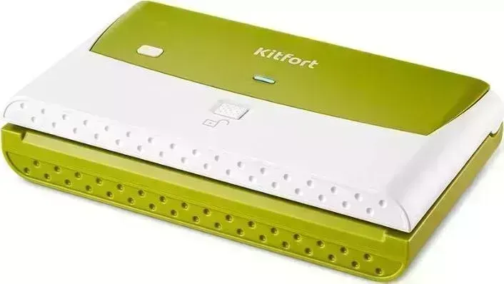 Вакуумный упаковщик KITFORT КТ-1512-2 белый/салатовый