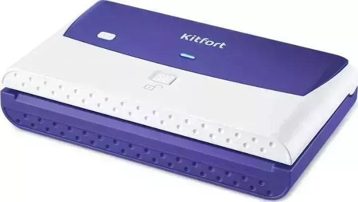Вакуумный упаковщик KITFORT КТ-1512-1 белый/фиолетовый