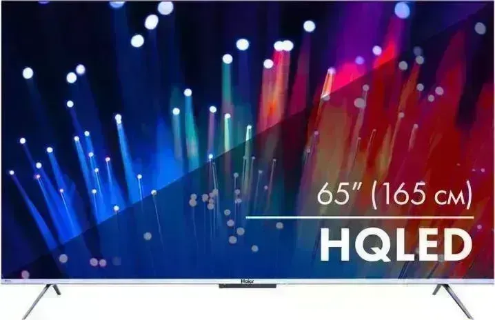 Телевизор HAIER SMART TV S3, QLED, 4K ULTRA HD, серебристый, СМАРТ ТВ, ANDROID 65 TV 4K