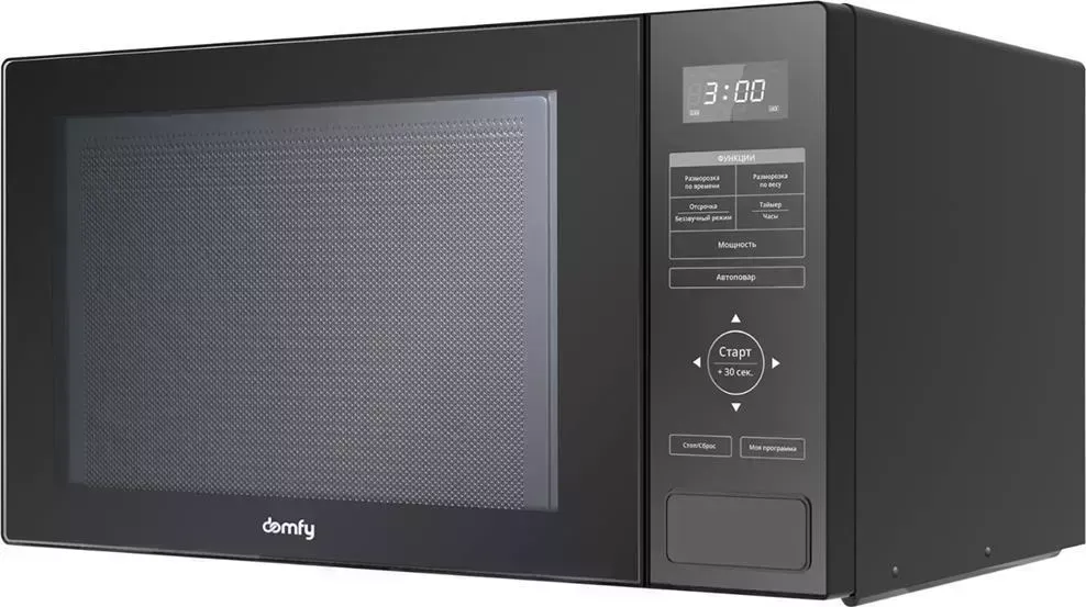 Микроволновая печь DOMFY DSB-MW106, 900Вт, 23л, черный