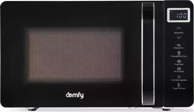 Микроволновая печь DOMFY DSB-MW103, 700Вт, 20л, черный
