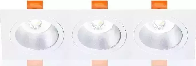 Светильник RITTER 51421 3 встраиваемый Artin, прямоугольник, скрытая лампа, 260х92х40, монтажное отверстие 80х230, GU5.3, аллюминий, белый, и встраиваемые 3 Artin GU5.3 белый