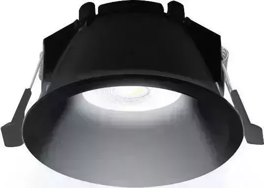 Светильник RITTER 51436 7 встраиваемый Artin, круг, скрытая лампа, 94х94х52, монтажное отверстие 85х85, GU5.3, черный, и встраиваемые 7 Artin GU5.3 черный