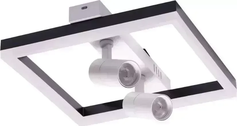 Люстра RITTER 52093 5 со спотами, NOVITA, с ДУ, 3 режима черный 5 NOVITA 48W