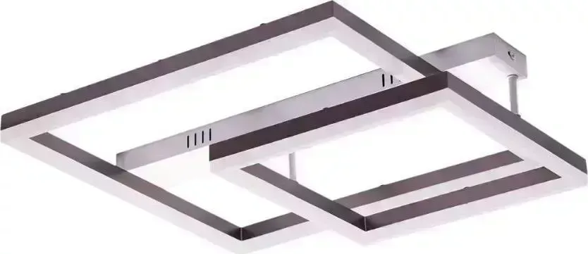 Люстра RITTER 52088 1 ECLIPSE, с ДУ, 3 режима, белый/коричневый