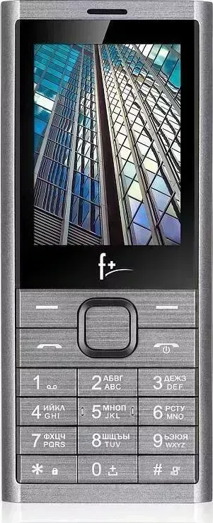 Мобильный телефон F+ B241 DARK GREY