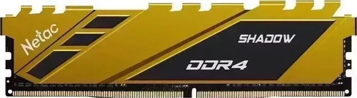 Память оперативная NeTac Shadow DDR4-3200 8G C16 Yellow