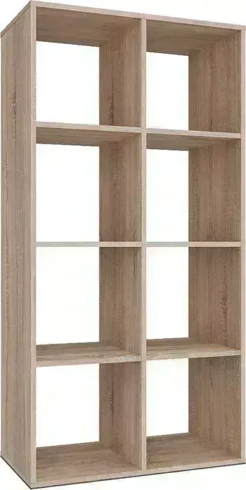 Стеллаж Mebel Ars Калакс 2х4 (дуб сонома)