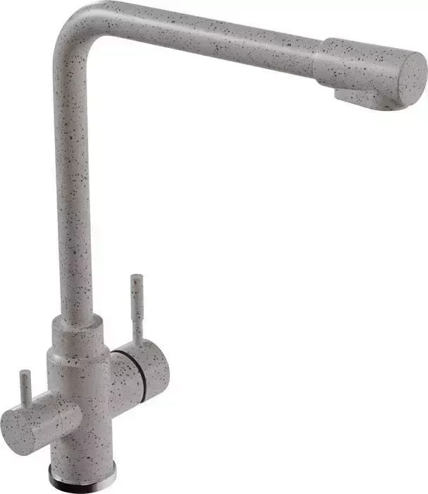 Смеситель для кухни Mixline ML-GS13 (328) с подключением фильтра, бежевый (4630099749762)