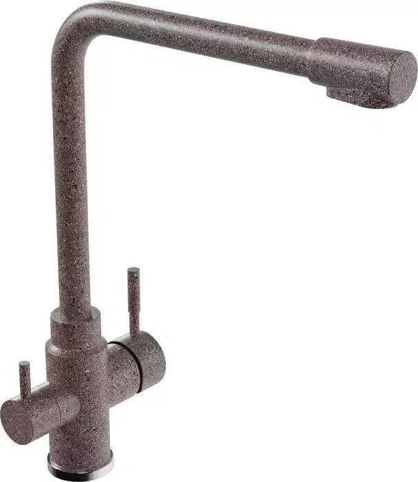 Смеситель для кухни Mixline ML-GS13 (307) с подключением фильтра, терракотовый (4630099749687)