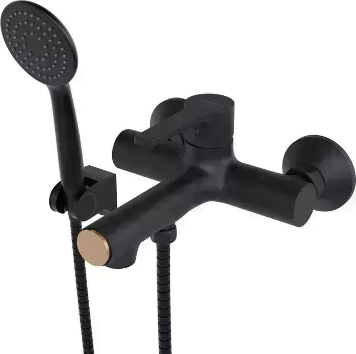 Смеситель для ванны Mixline ML23-01 черный (4610211000537)