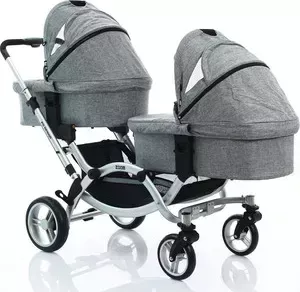 Коляска для двойни FD-Design 2 в 1 Zoom Graphite