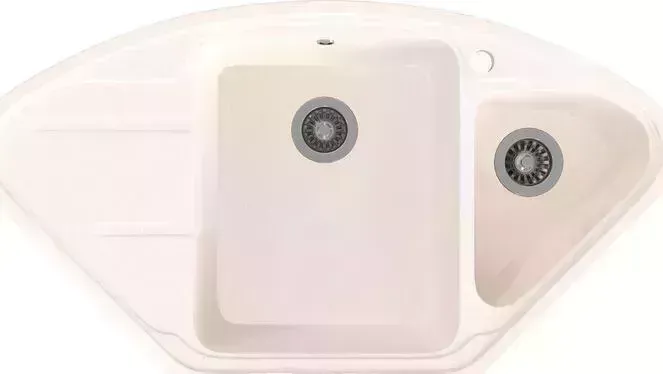 Мойка кухонная Gamma Stone GS-9-31 белый