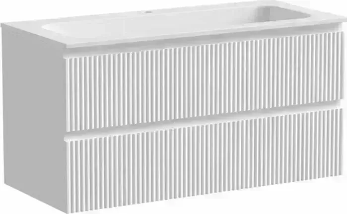 Тумба под раковину Sancos Snob R 100х45 Bianco (SNR100W)