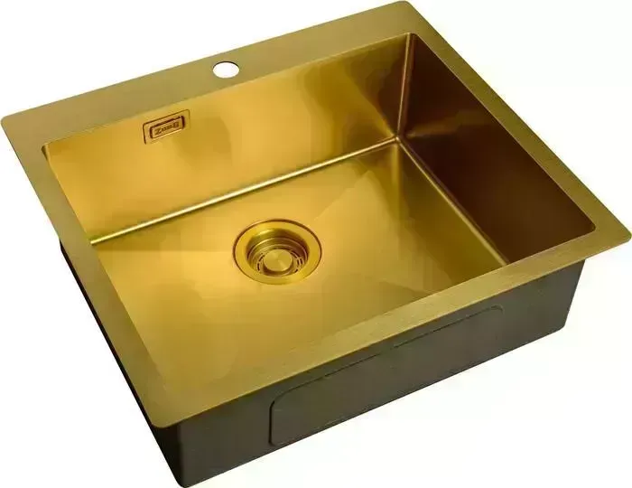 Мойка кухонная ZorG Light ZL R 590510 бронза