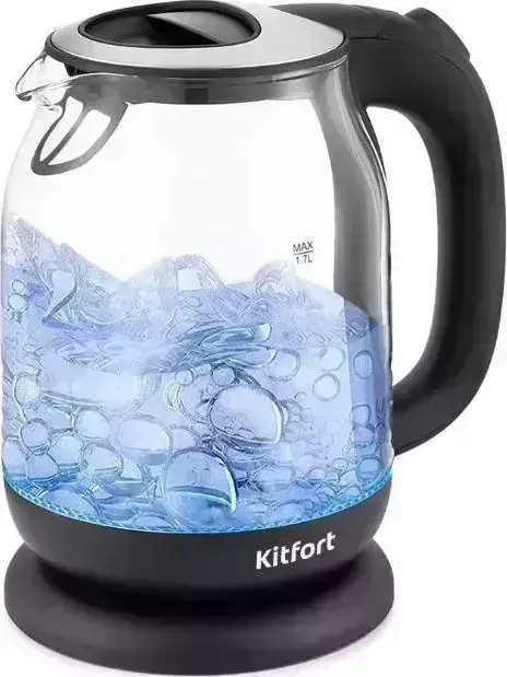 Чайник электрический KITFORT КТ-654-6 1.7л. 2200Вт черный