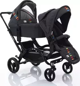 Коляска для двойни FD-Design 2 в 1 Zoom Multicolor