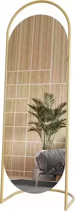 Зеркало Genglass Evelum gold GGM-01-1