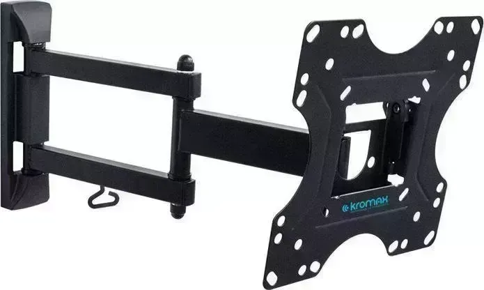 Кронштейн Kromax OPTIMA-214 черный 20&quot;-43&quot; макс.30кг настенный поворотно-выдвижной и наклонный 20"-43" и