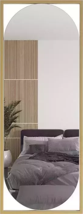 Зеркало Genglass Kvaden gold M GGM-17-1-1