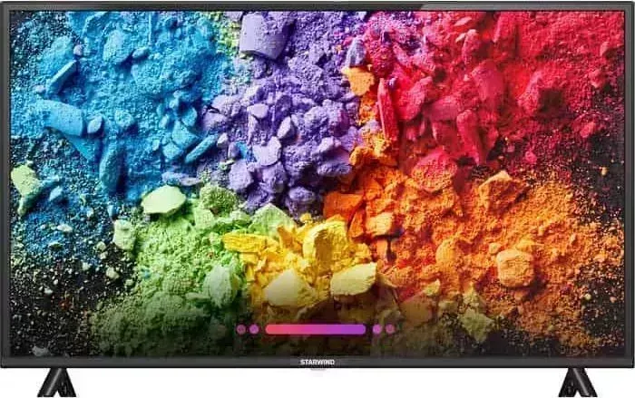 Телевизор StarWind SW-LED32SB304 (32", HD, Яндекс, Smart TV) черный