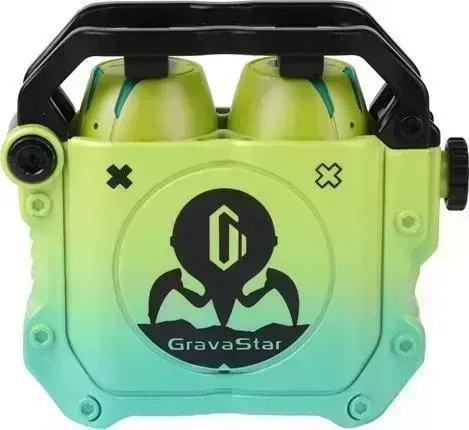 Наушники GravaStar Sirius Neon Green, TWS, динамические, зеленый