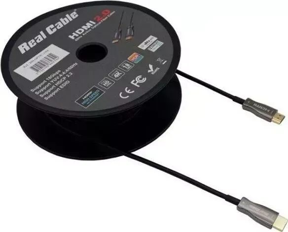 Кабель Real Cable HD-OPTIC/ 50m, HDMI