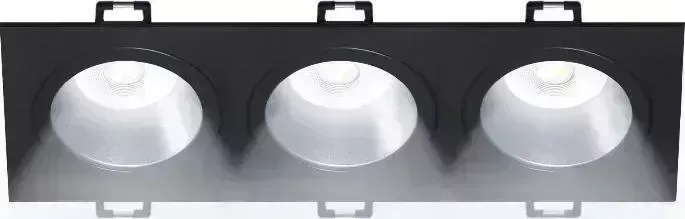 Светильник RITTER 51428 2 встраиваемый Artin, прямоуголник, 260х94х25, монтажное отверстие 75х230, 2х GU5.3, аллюминий, черный, и встраиваемые 2 Artin GU5.3 черный