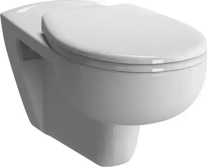 Унитаз подвесной VITRA безободковый Conforma с сиденьем-микролифт, белый (5810B003-6234)
