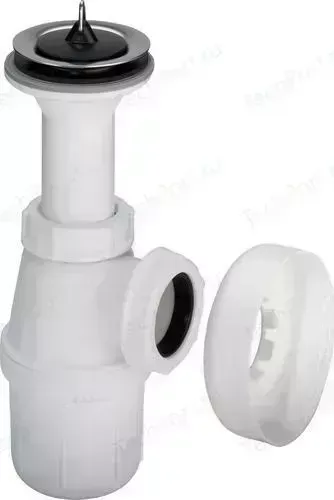 Сифон для раковины Viega 5726.0 с выпуском и розеткой (102531)