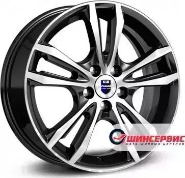 Диск автомобильный КиК Samara R16 / 6.0J PCD 5x112 ET 40.00 ЦО 66.60