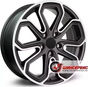 Диск автомобильный RPLC Ki47 R16 / 6.0J PCD 5x114.3 ET 48.00 ЦО 67.10