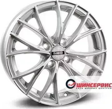 Диск автомобильный NEO 573 R15 / 6.0J PCD 4x100 ET 40.00 ЦО 60.10